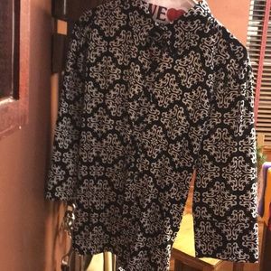 Dress blouse mid length sleeve